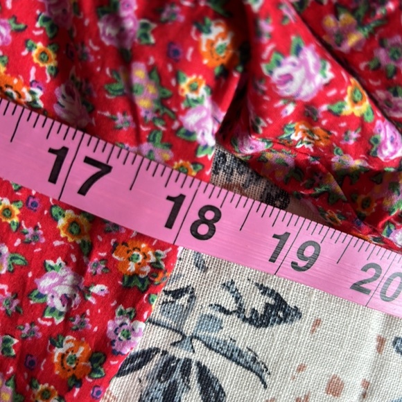 Mango square neck peplum blouse in vintage floral print - Picture 8 of 8